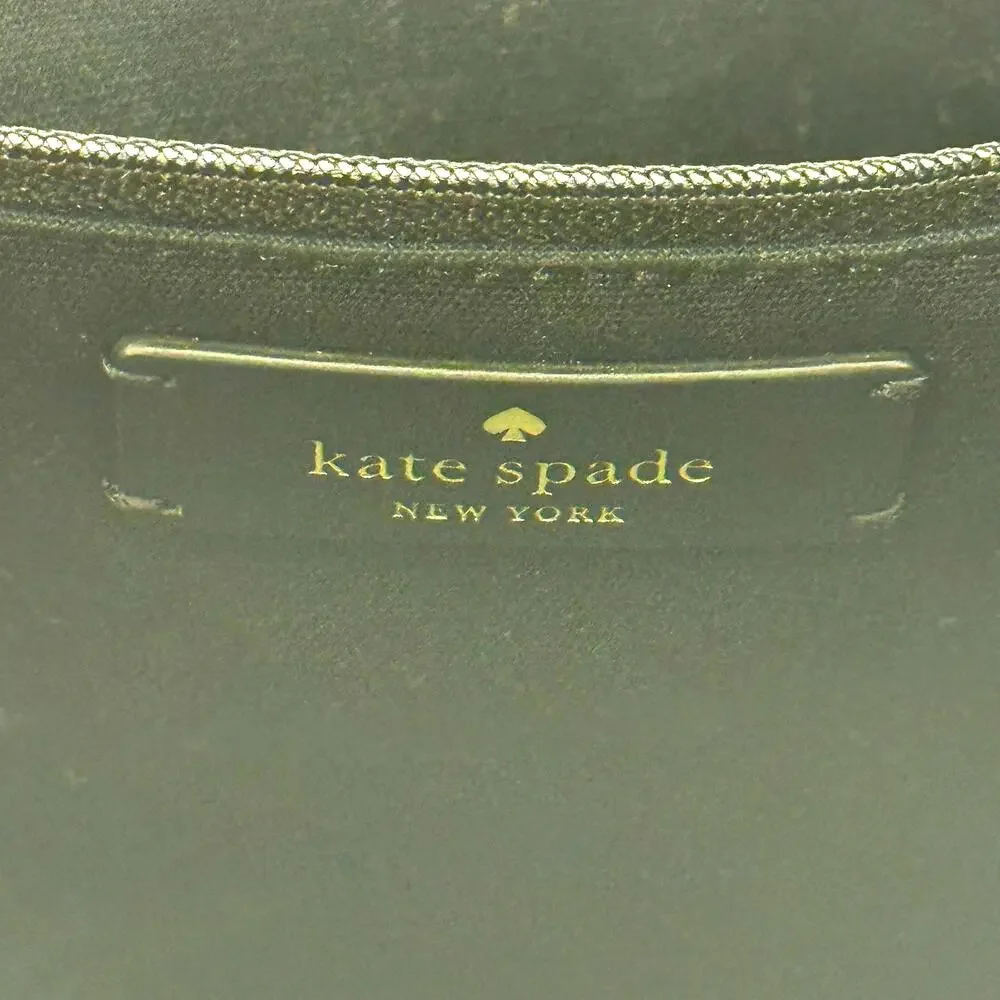 Kate Spade NY Pink Floral Two Pocket Double Strap Handbag Tote Purse - Picture 8 of 9